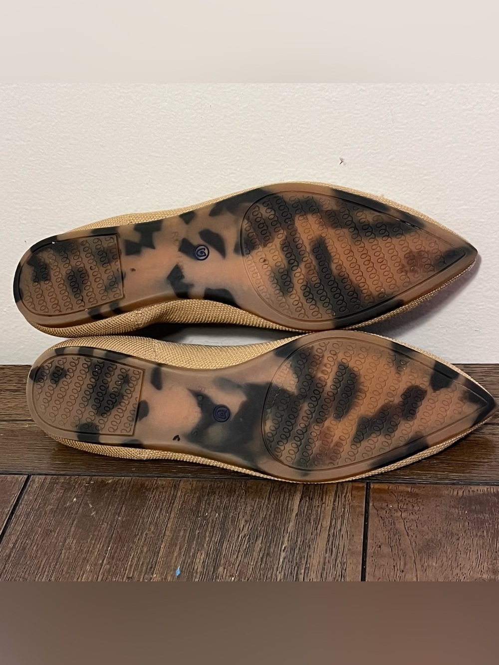 Rothy’s The Point Tan Flats Womens 9 - Picture 10 of 10